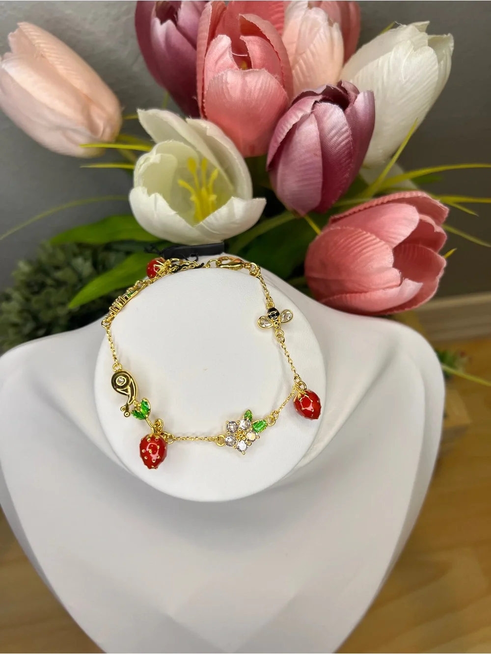 Kate Spade Strawberry Fields Charm - Picture 2 of 5